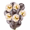 15-pack Ballonger Svart Guld Konfettiballonger 31cm Födelsedag