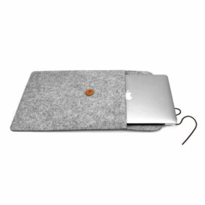 Datorfodral Laptopfodral Sleeve Filt Grå