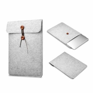 Datorfodral Laptopfodral Sleeve Filt Grå