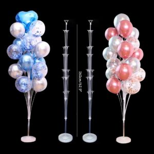 Ballongställ - 1,6m Hållare För 19 Ballonger 2-pack