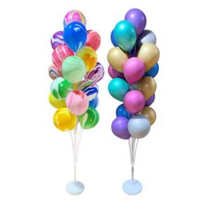 Ballongställ - 1,6m Hållare För 19 Ballonger 2-pack