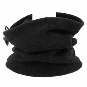 Fleece Tubscarf Halsduk Ansiktsmask Bandana Svart