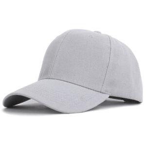 Grå Keps Sport Strapback Kardborrspänne