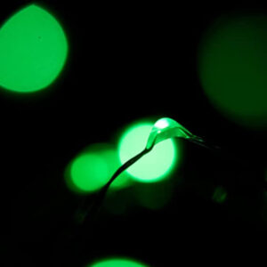 1m Mini Led Ljusslinga Batteridriven Grön