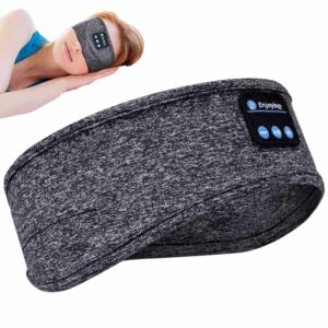 Sovhörlurar - Pannband & Ögonmask Med Bluetooth Hörlurar