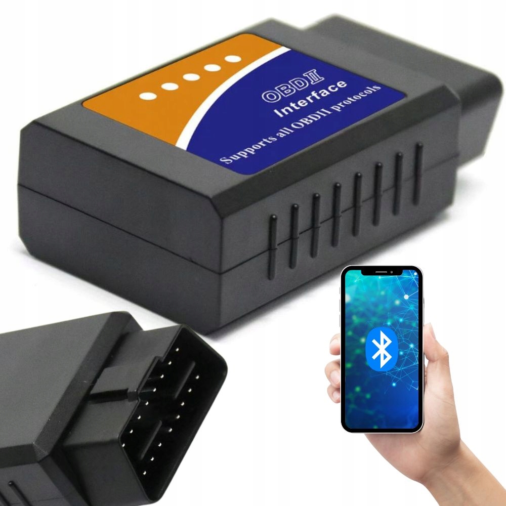 Obd2 bluetooth adapter läsare diagnos trådlös felkodsläsare